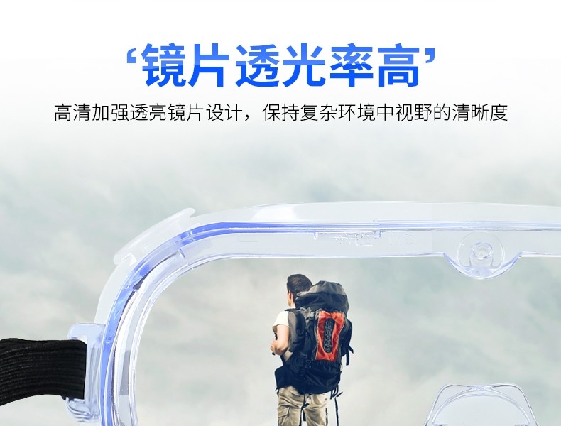 3M 1621 防化学护目镜