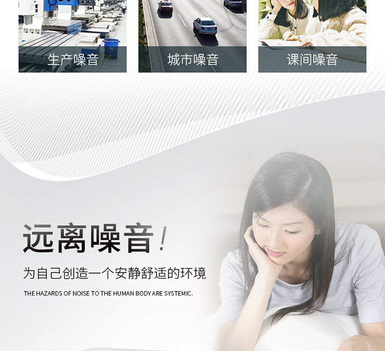 3M 1270 圣诞树型带线耳塞（SNR25dB）