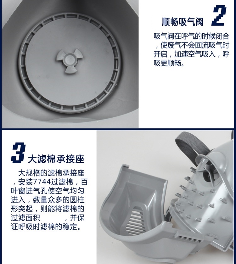 3M 7772CN 硅胶半面型单滤盒防尘面罩(中号) 3M 7772CN 硅胶半面型单滤盒防尘面罩(中号)