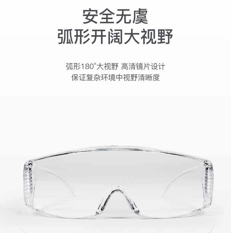霍尼韦尔100002 VisiOTG-A 透明防雾镜片 访客眼镜