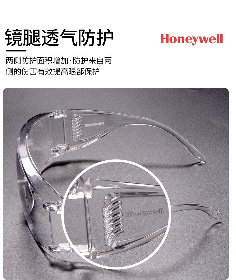 HONEYWELL/霍尼韦尔 100001 VisiOTG-A 透明镜片 访客眼镜 HONEYWELL/霍尼韦尔 100001 VisiOTG-A 透明镜片 访客眼镜