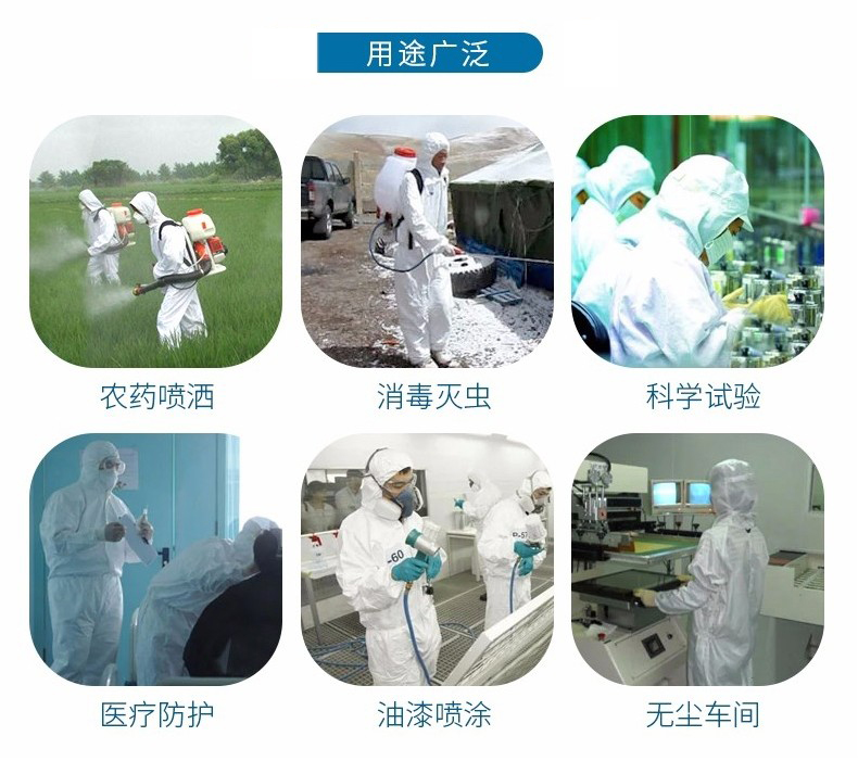 3M 4515白色带帽连体防护服M
