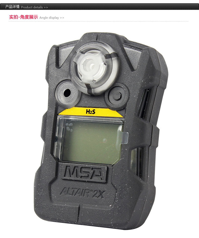 MSA/梅思安 10162581（进口版）天鹰2X 单一便携式气体检测仪H2S