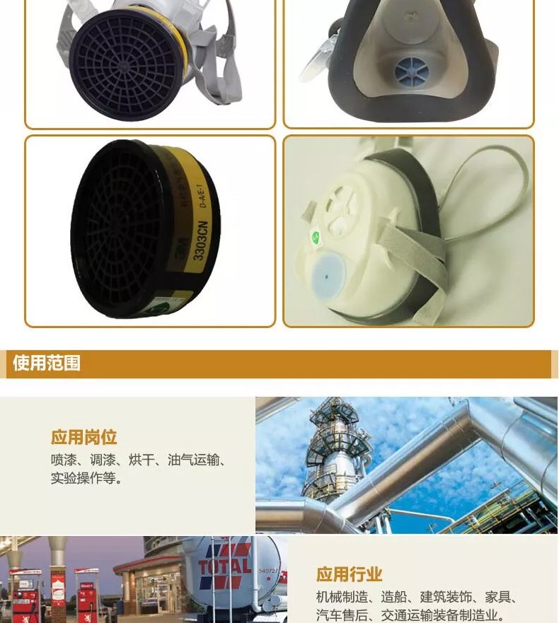 3M 1203酸性气体防护组合 3M 1203酸性气体防护组合
