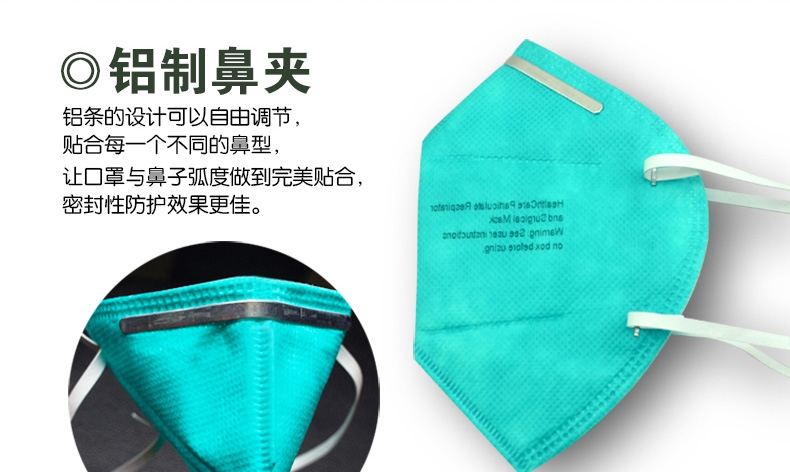 3M 9132 折叠式头戴医用防护口罩