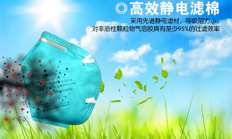 3M 9132 折叠式头戴医用防护口罩