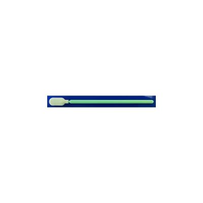 Qilijie QLJ-713 industrial dust-free wiping cotton swab (green) total length 93mm head width 6.5mm (100 sticks/pack)