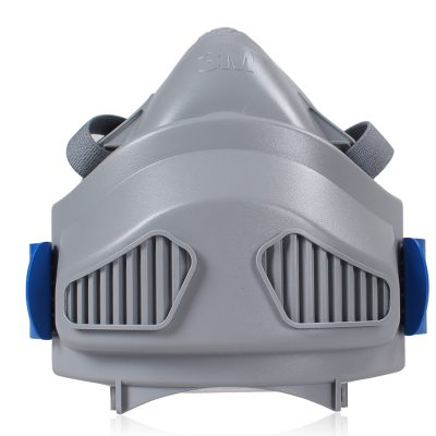 3M 7772CN Silicone Half Face Single Filter Box Dust Mask (Medium)