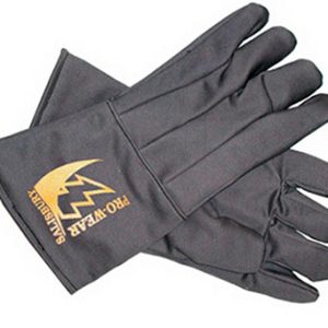 Honeywell AFG100 arc resistant gloves 12-100cal/cm2 ATPV grade – one size fits all