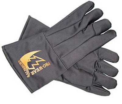 Honeywell AFG100 arc resistant gloves 12-100cal/cm2 ATPV grade – one size fits all