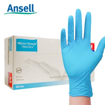 Ansell 313017I010 Blue Disposable Nitrile Gloves XL (formerly 4476)
