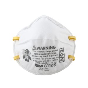 3M 8110S Head Mounted Particle and Dust Mask